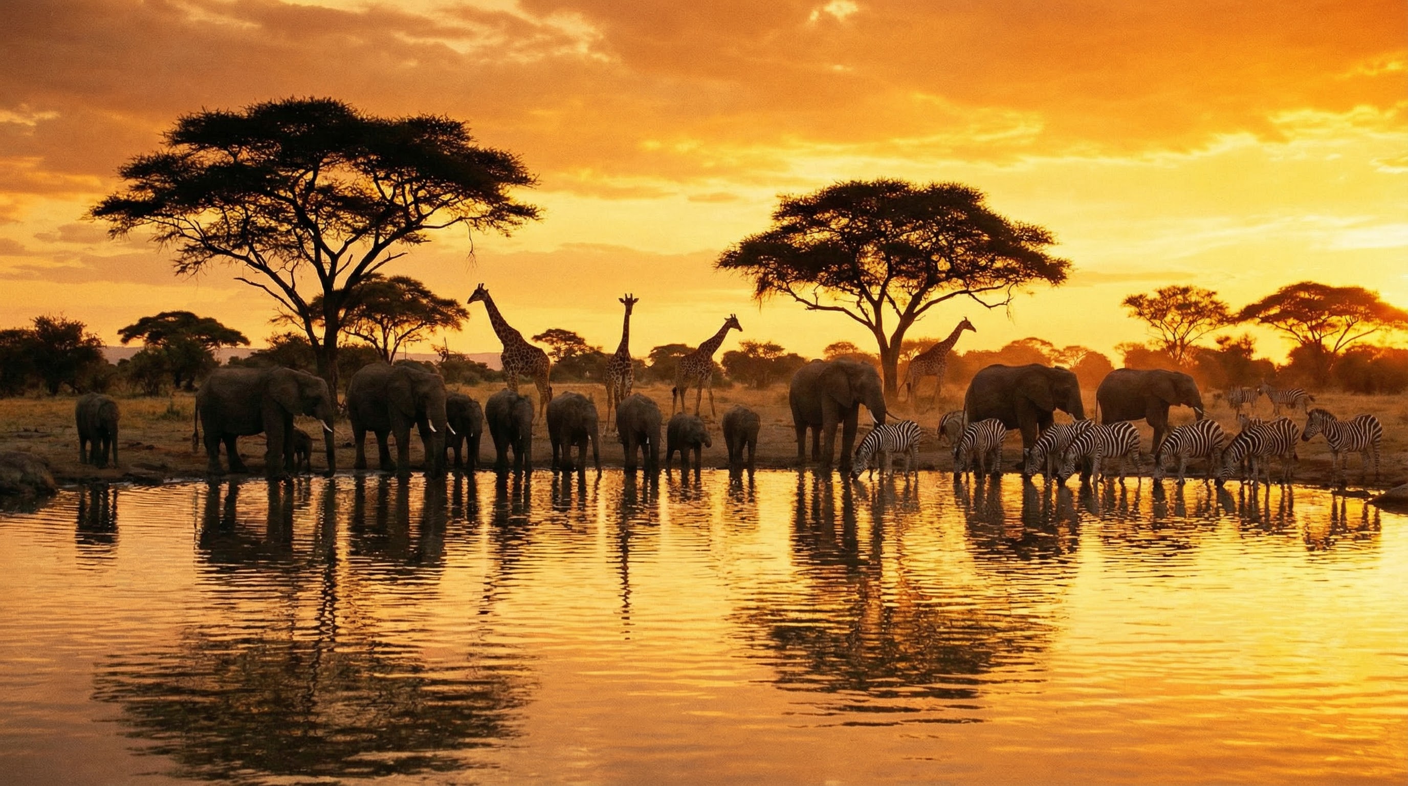 每日大赛非洲野生动物视频